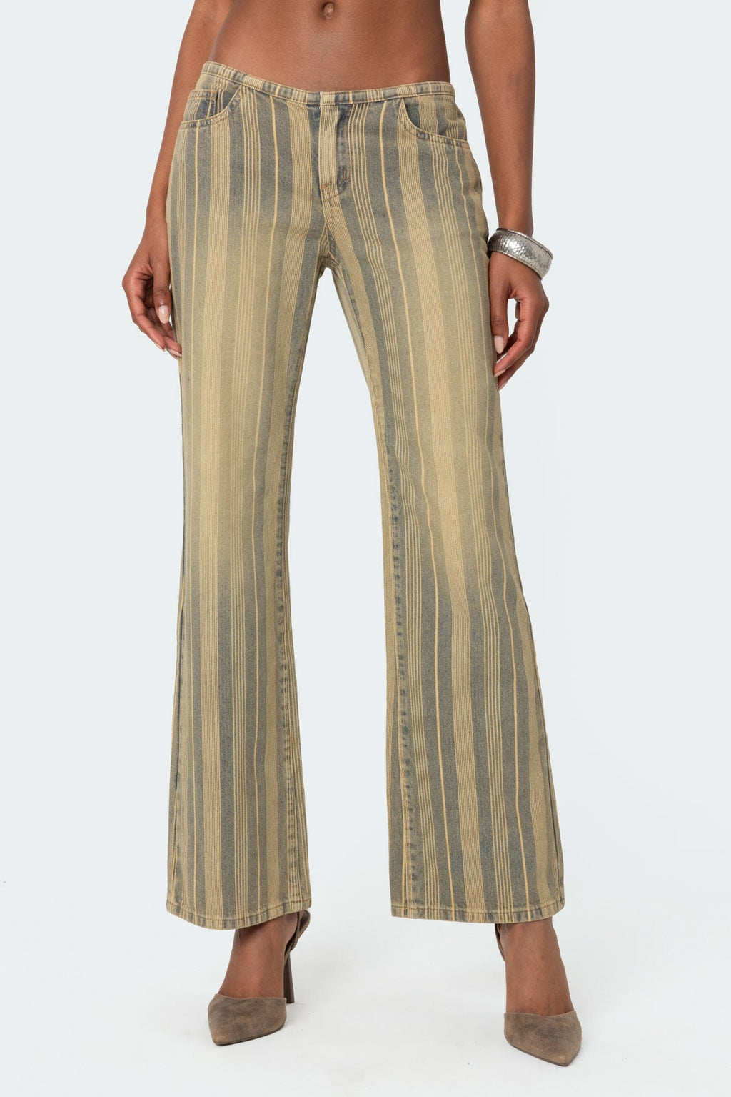 Distressed Pocket Baggy Jeans