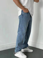 Studded Waistband Skinny Jeans