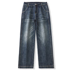 Dark Wash Straight-Leg Jeans – Classic Everyday Denim