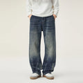 Distressed Pocket Baggy Jeans - detail