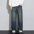 Frayed Hem Bootcut Jeans - detail