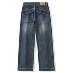 High Rise Flared Jeans - detail